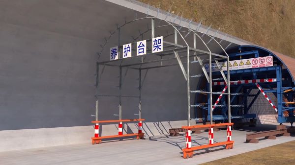 六安隧道施工动画制作公司 - 隧道施工工艺和施工方法 - 隧道施工汇报动画视频 - bim 工程施工动画